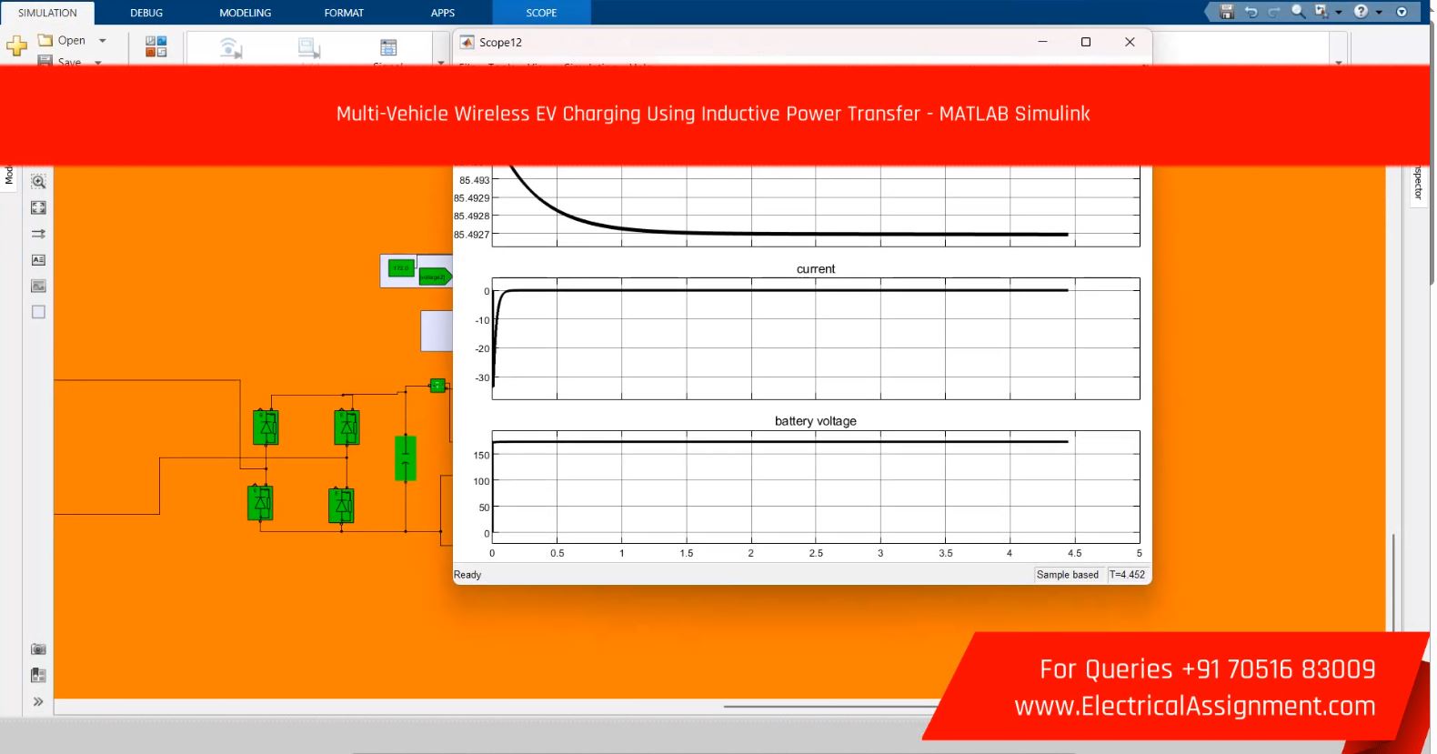 ANSYS Maxwell Simulation of Capacitive Power Transfer for Wireless Charging screenshot 11